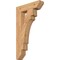 Ekena Millwork Merced Slat Smooth Bracket, Western Red Cedar, 3 1/2"W x 16"D x 28"H BKT04X16X28MRC06SWR - alternate 1